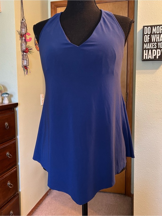 Magicsuit Other - Magicsuit by Miraclesuit Taylor blue handkerchief draped tankini racerback 8
